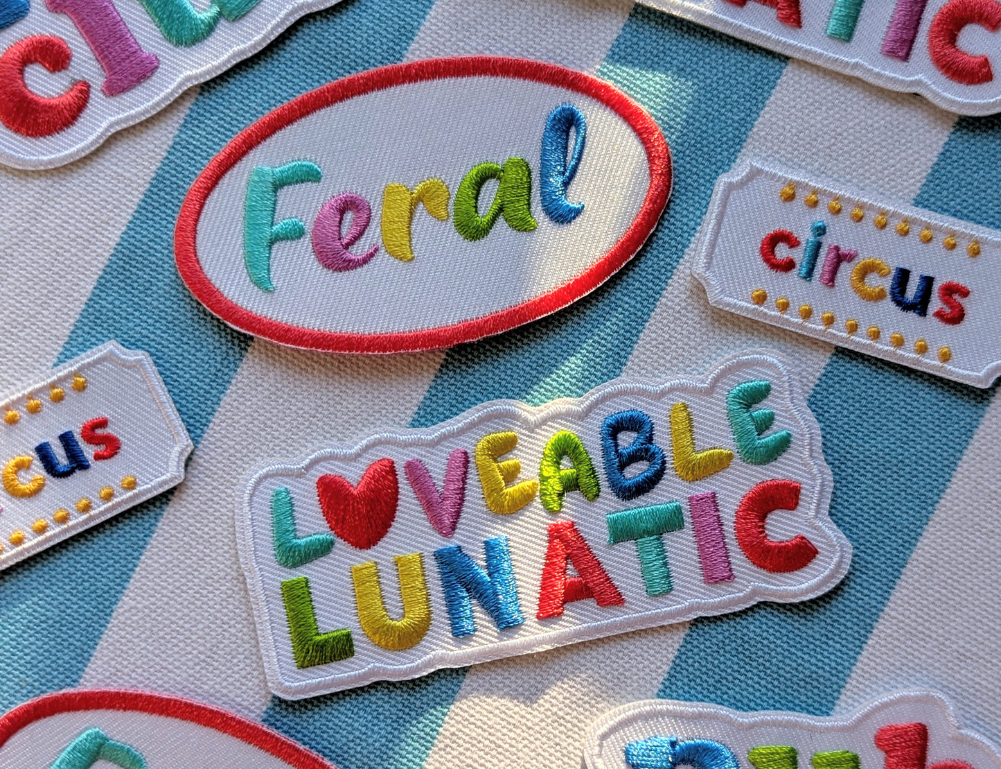 embroidered patches