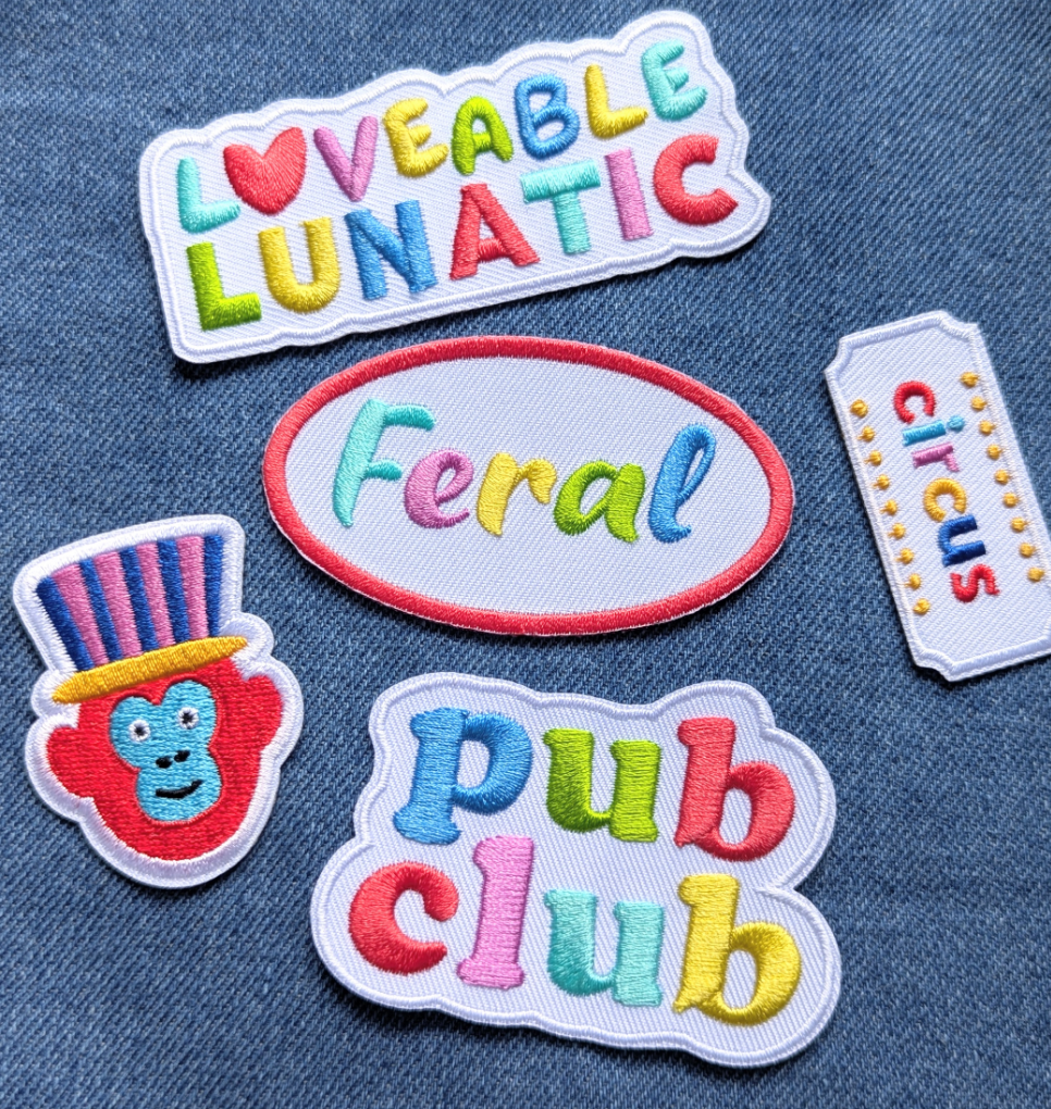embroidered patches
