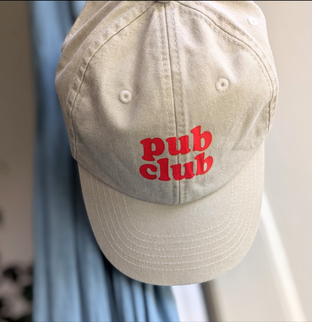 pub club cap, grown-up