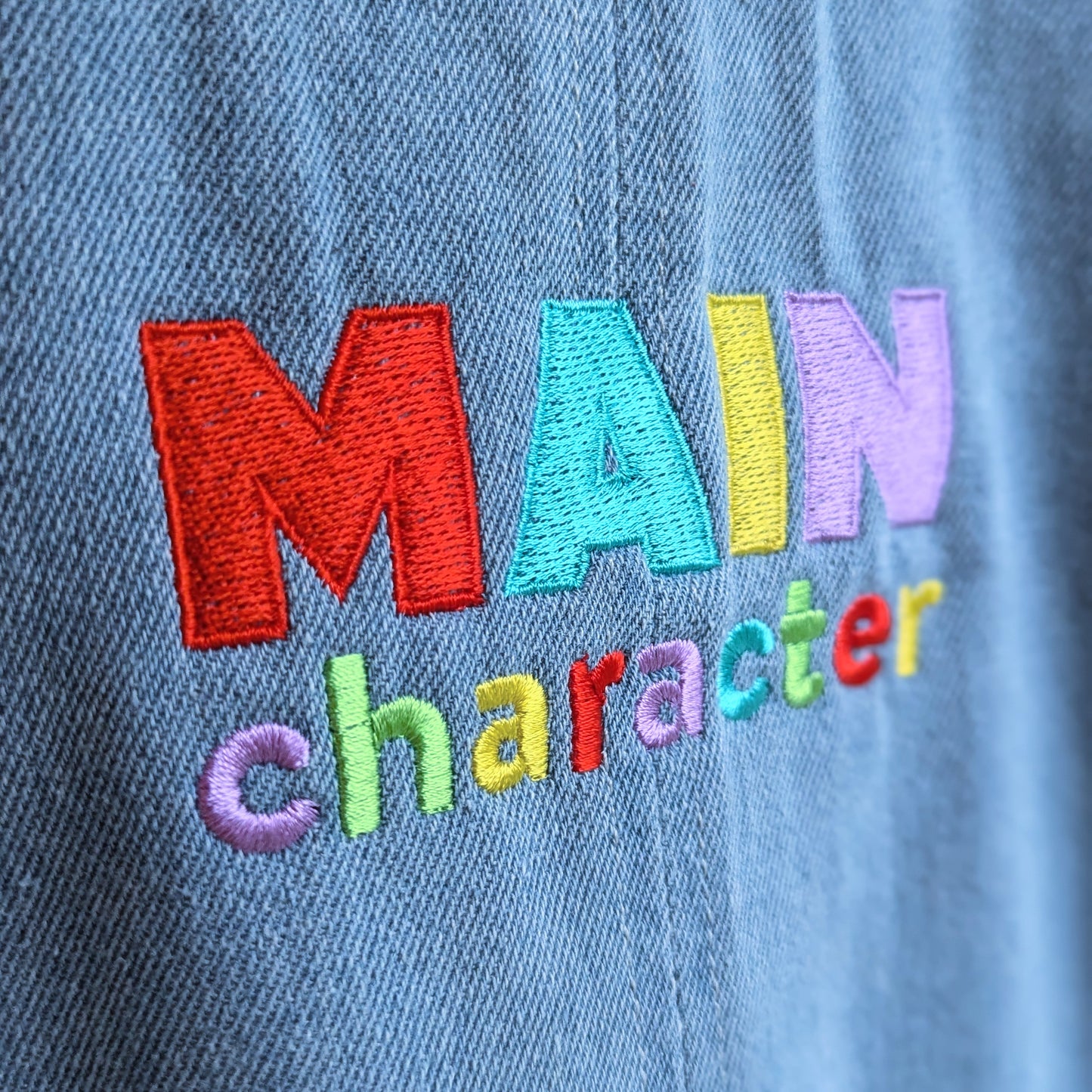 buttons romper in main character