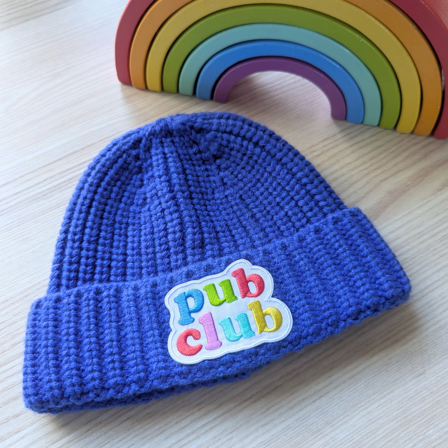 little softie pub club beanie, various colours