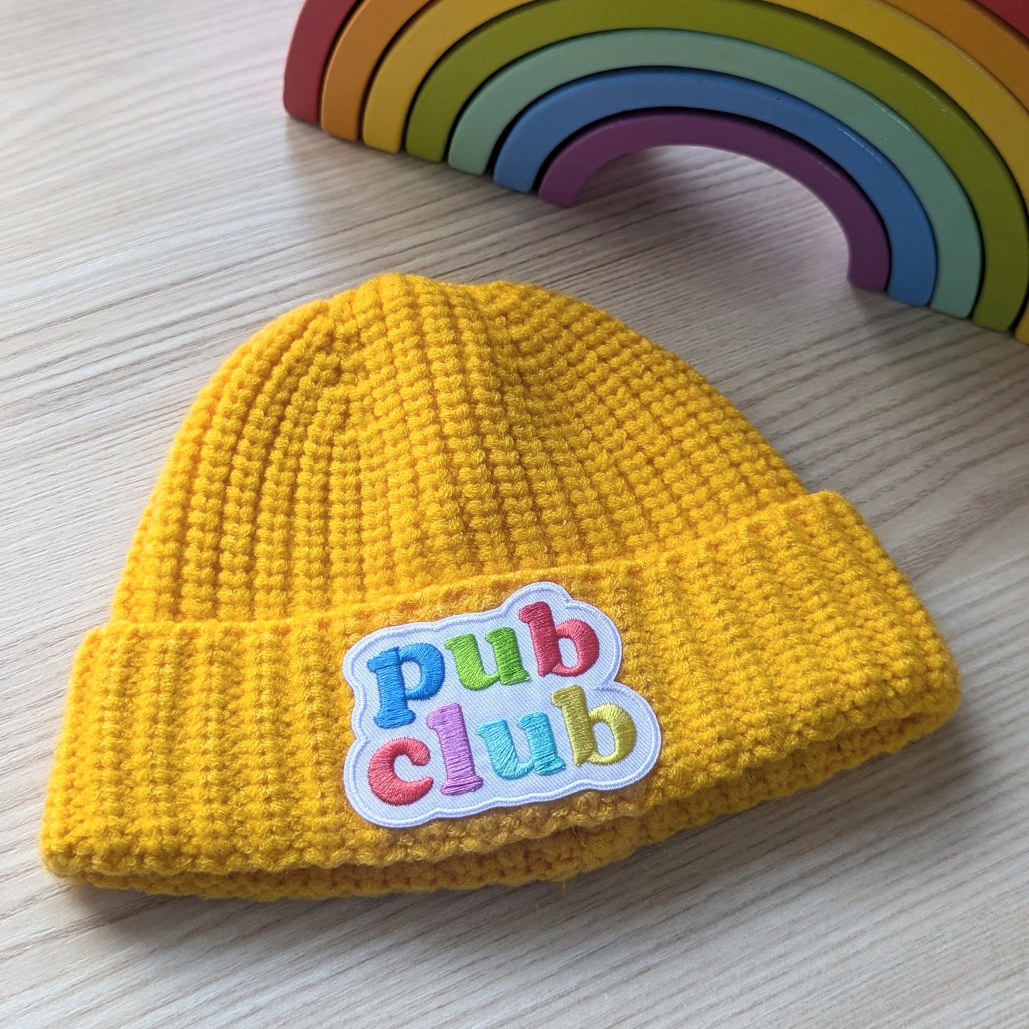 little softie pub club beanie, various colours