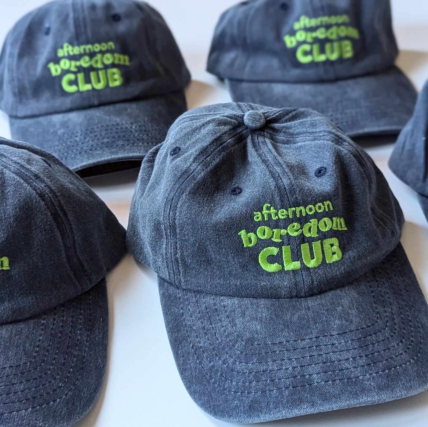 afternoon boredom club adults cap