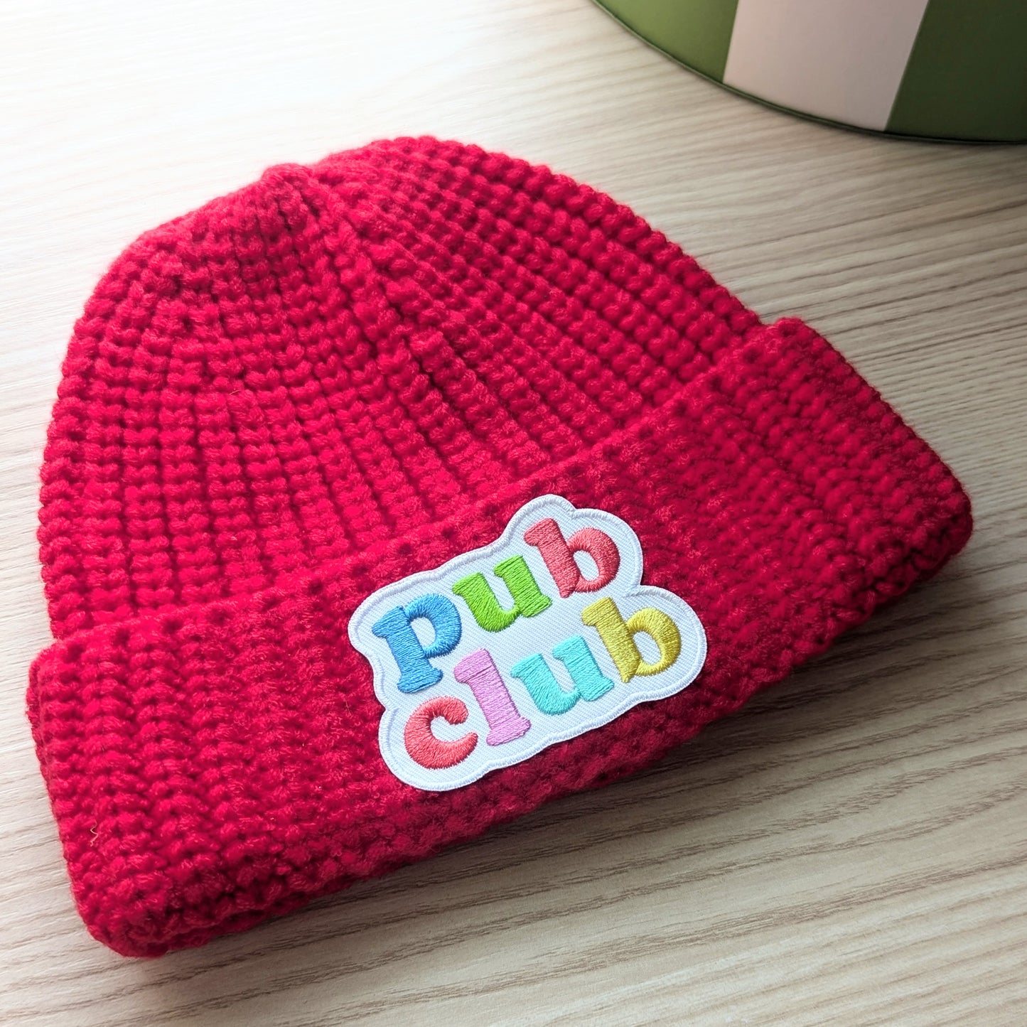 little softie pub club beanie, various colours