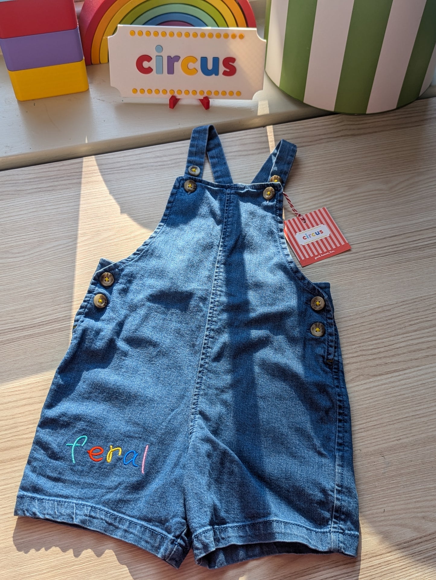 bodhi dungarees, 2-3 years