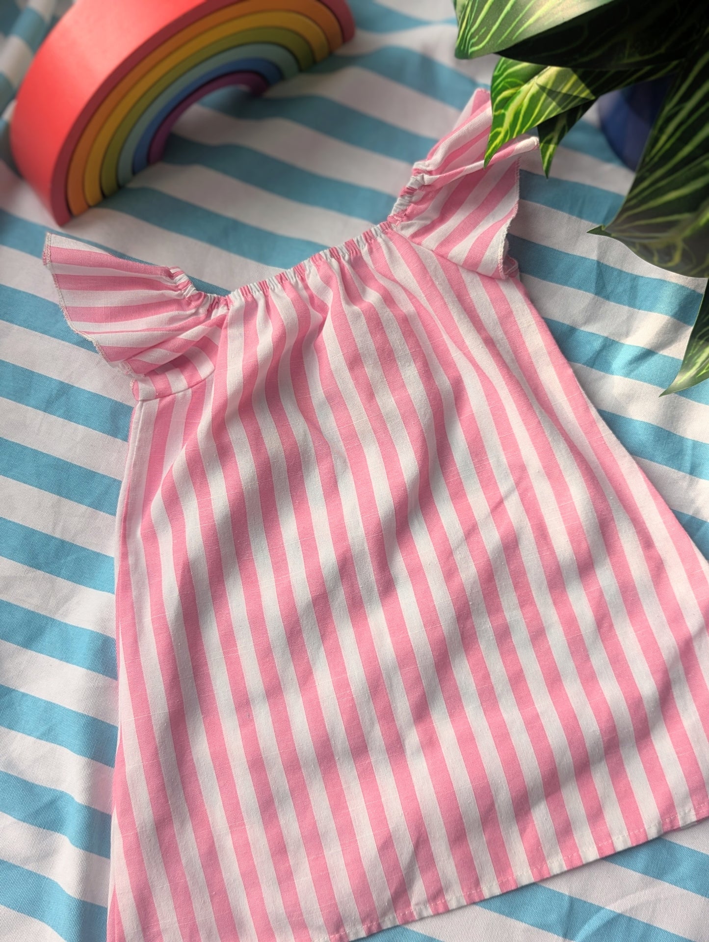 popcorn dress, 3-5 years
