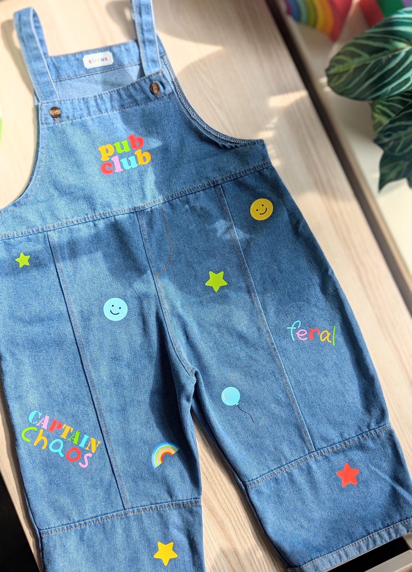 phoenix dungarees, customisable