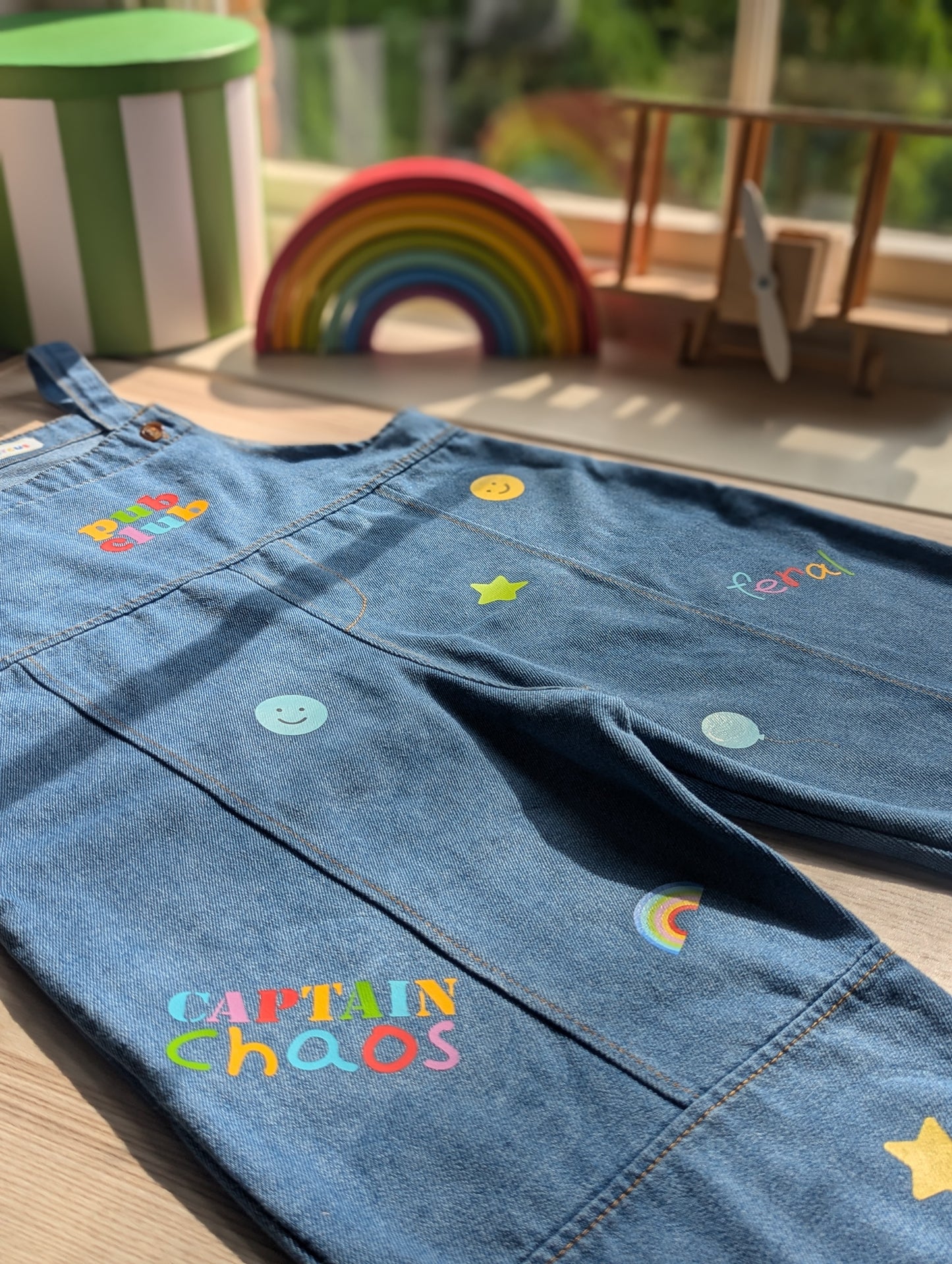 phoenix dungarees, customisable