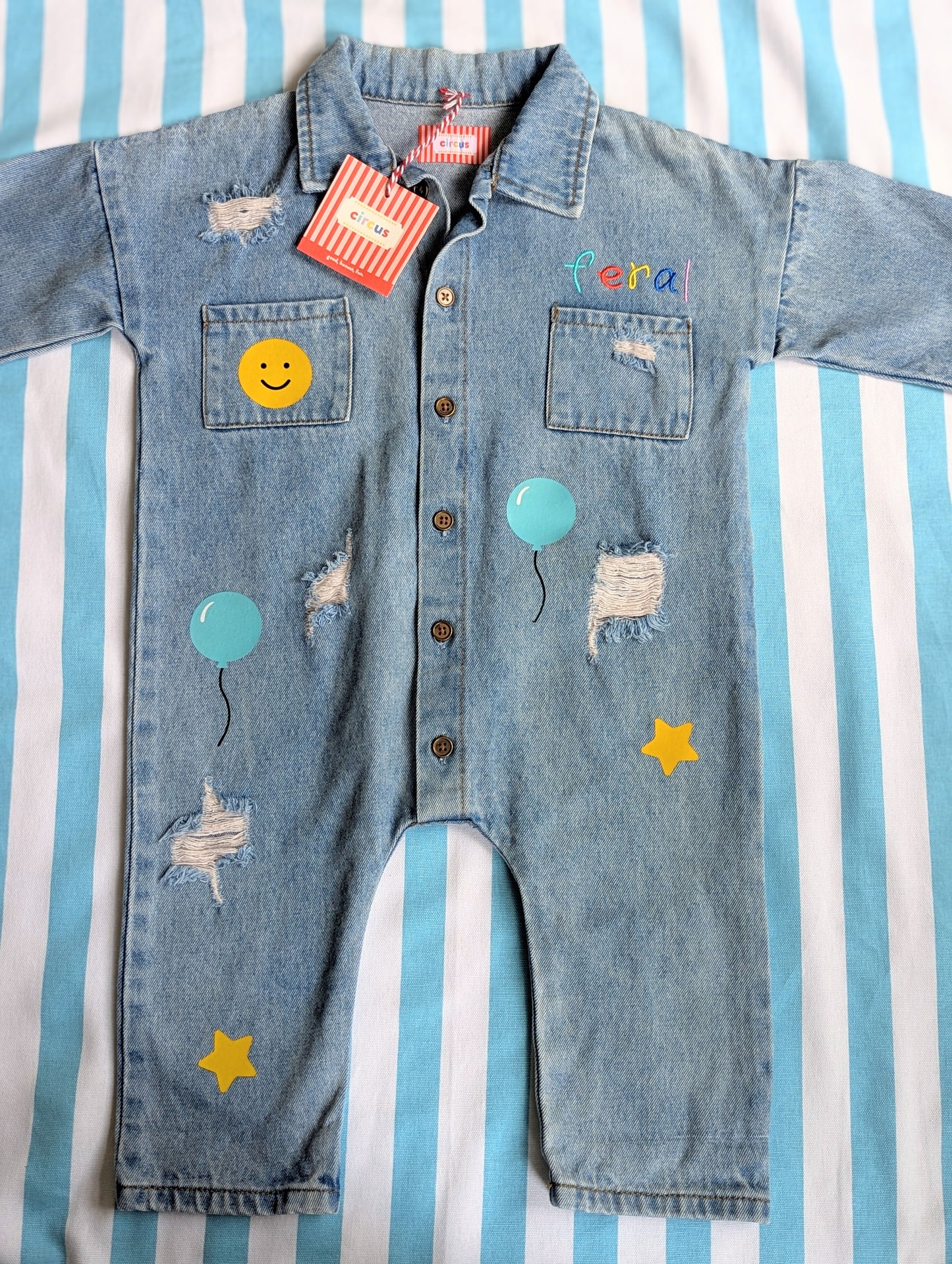 jack jumpsuit feral design, 2-3 years