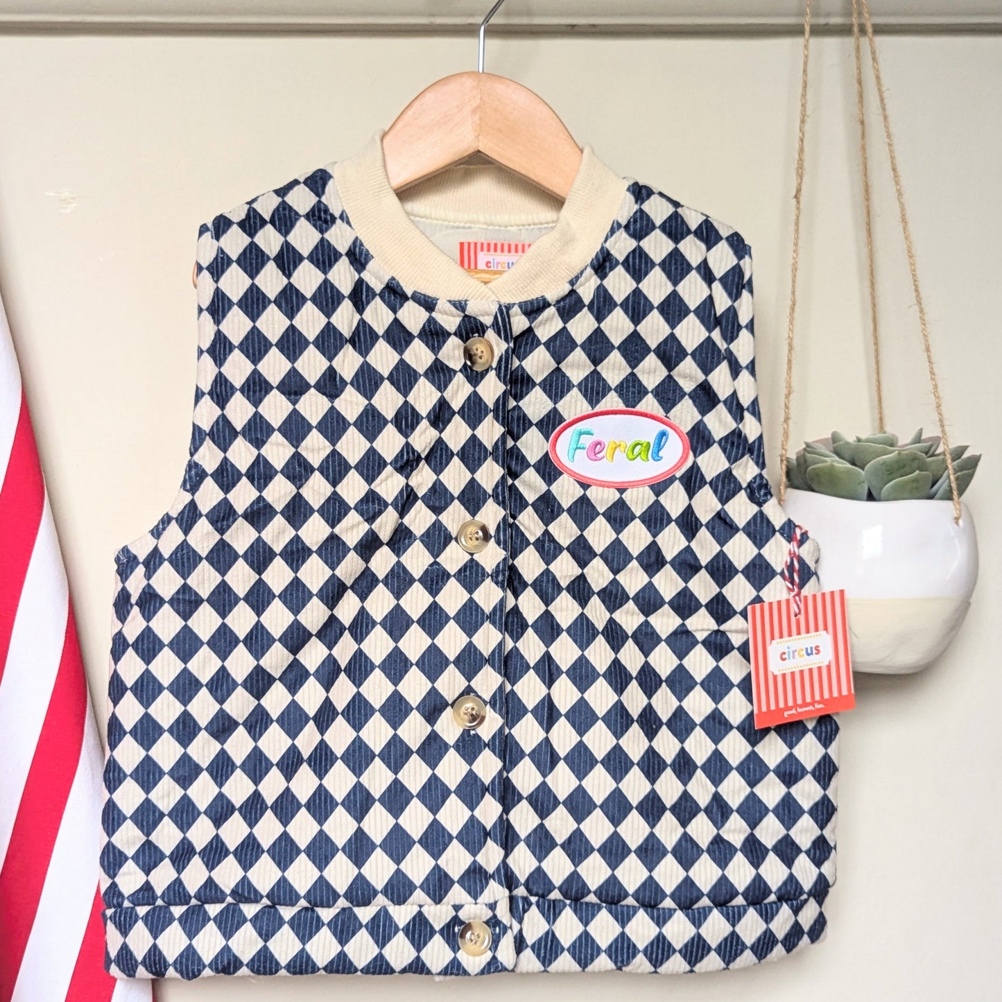 little diamond gilet