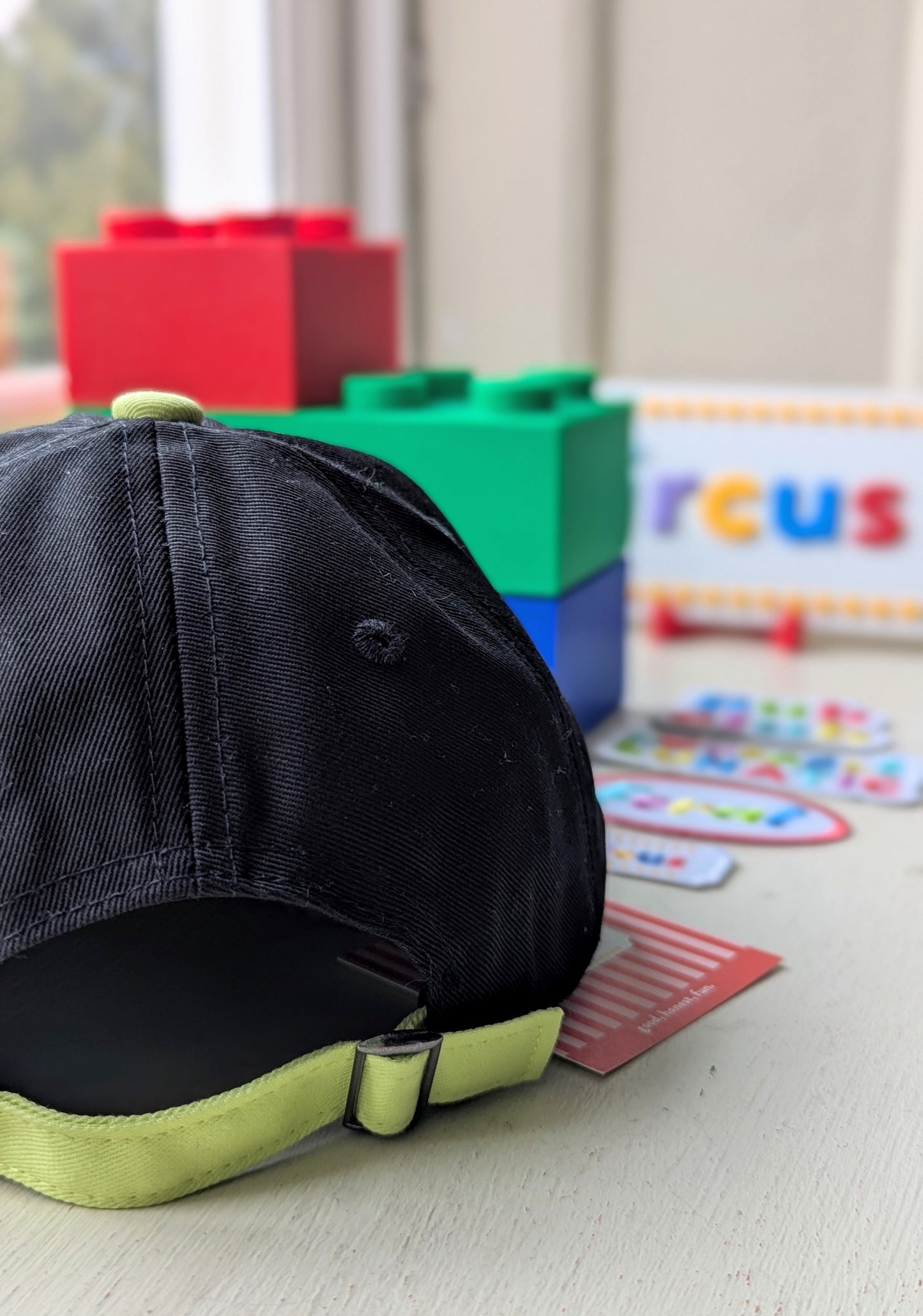 colourblock cap, customisable