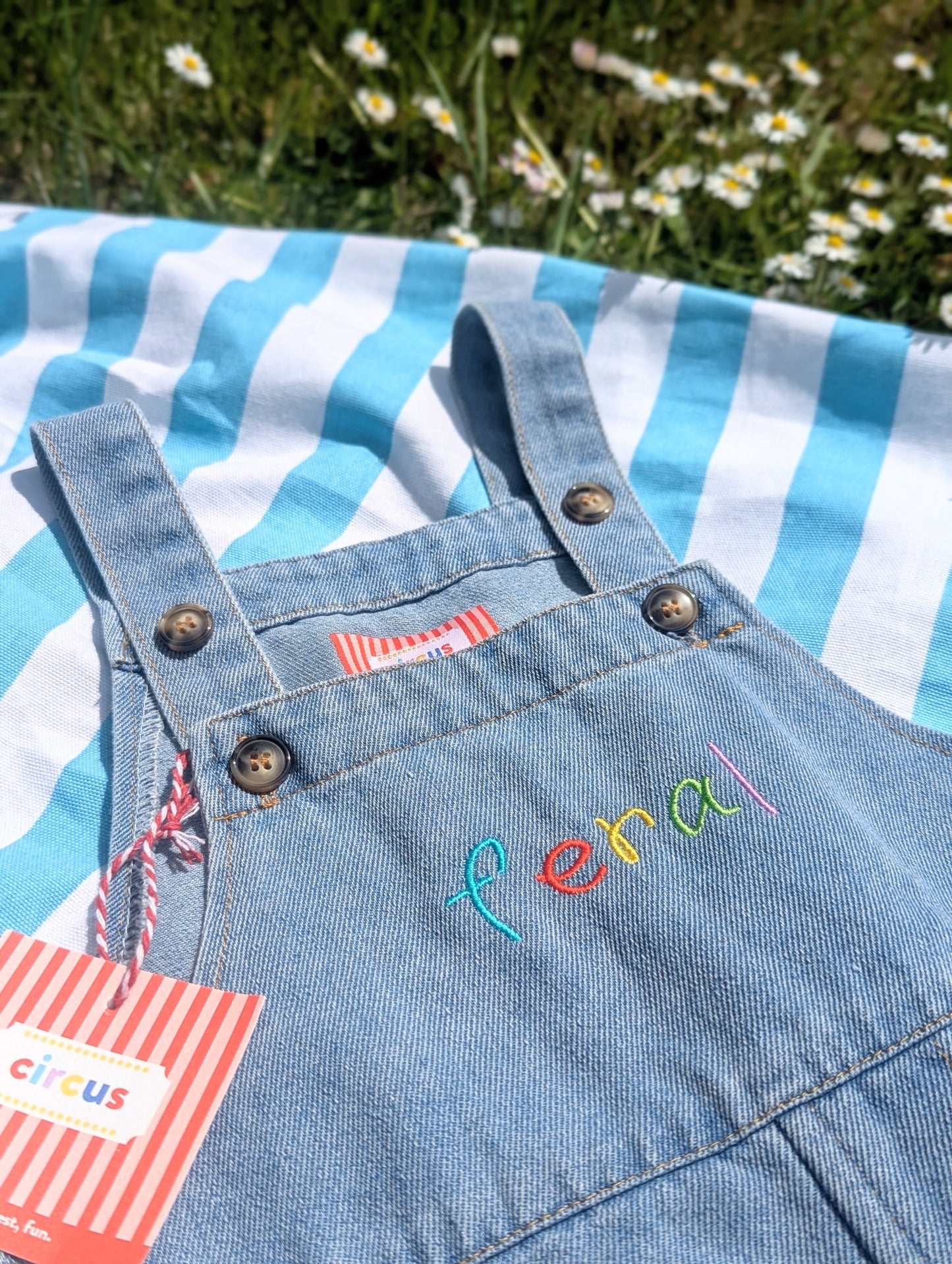 feral phoenix dungarees