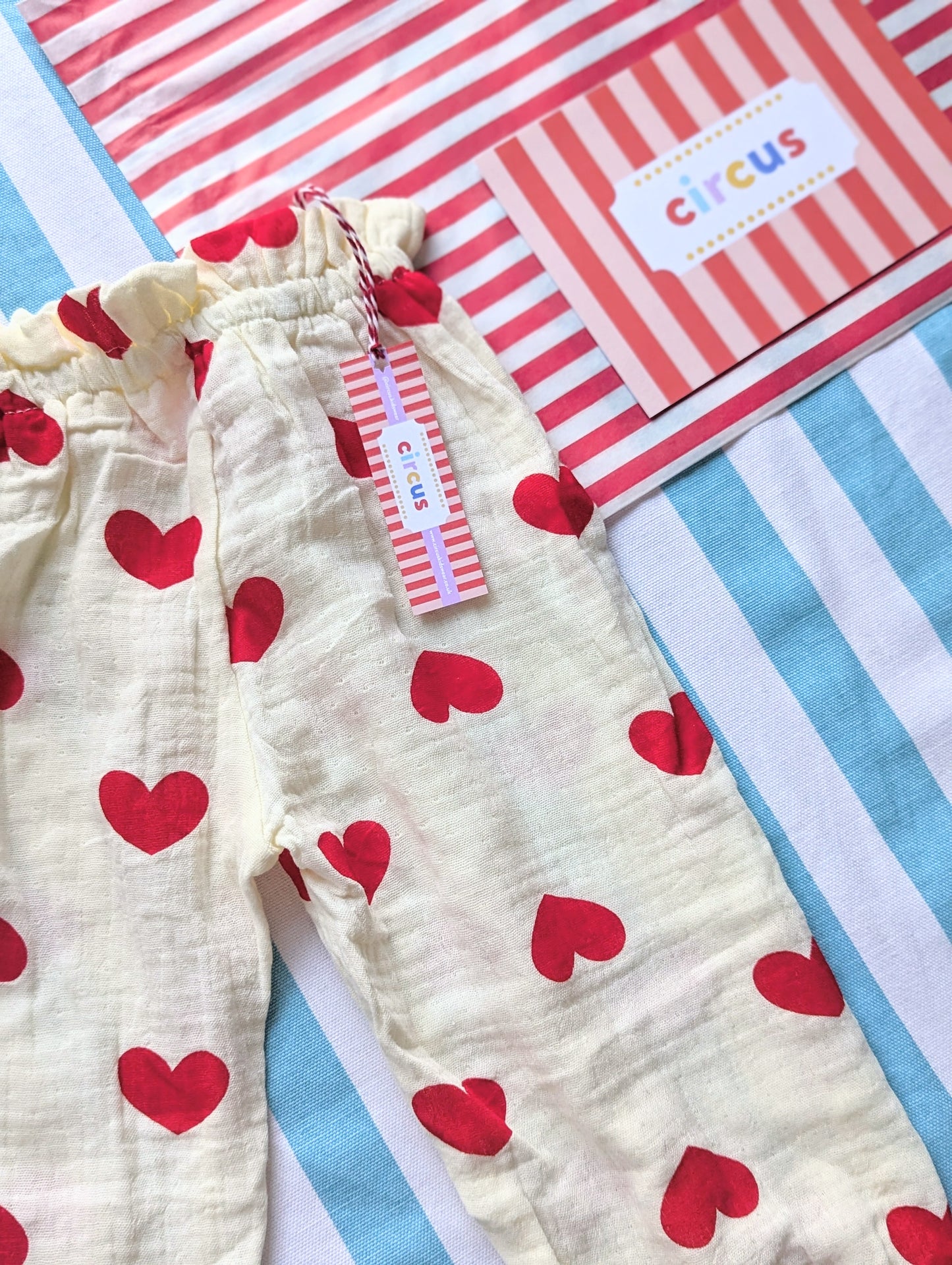 loveheart trousers