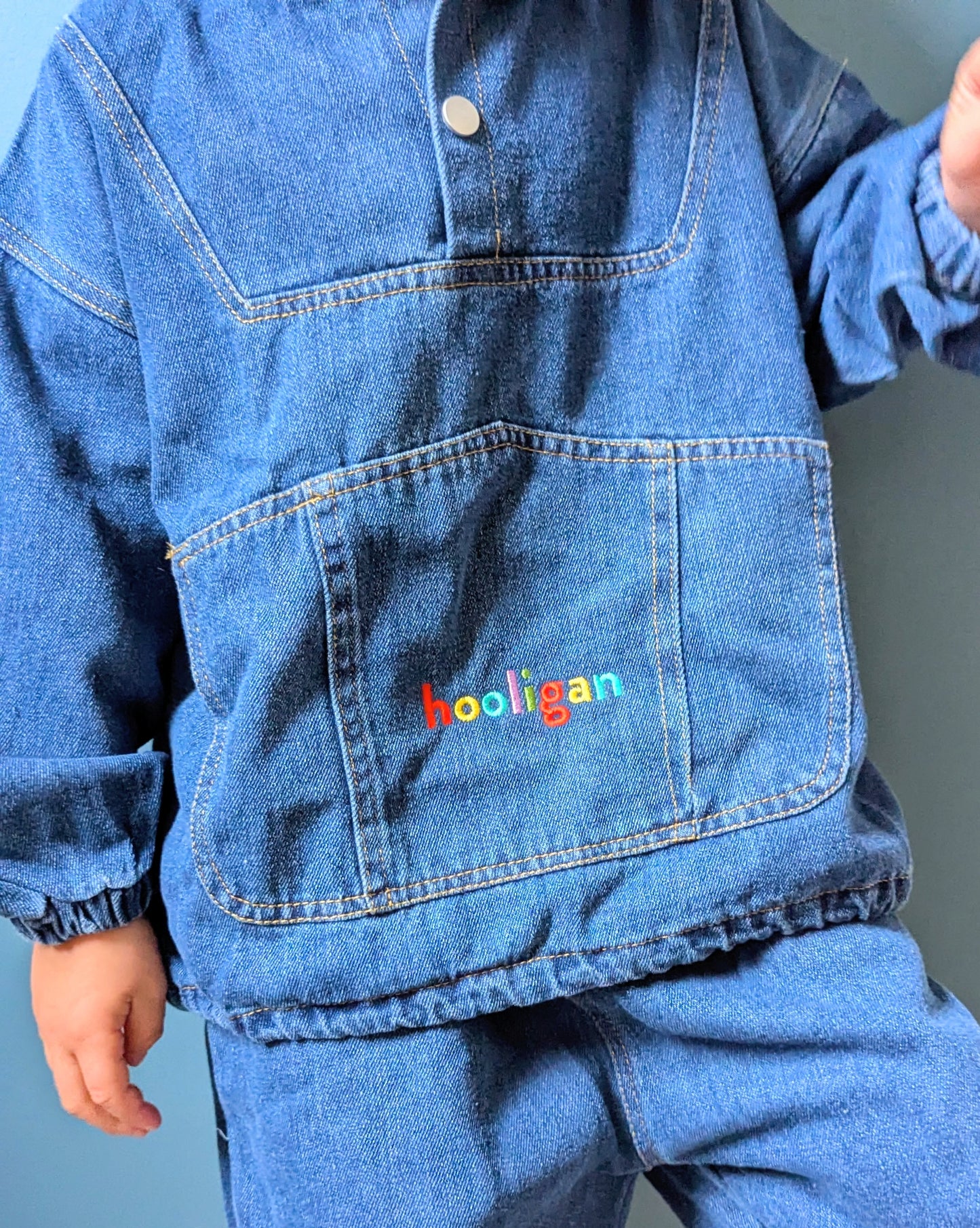 marley denim tracksuit