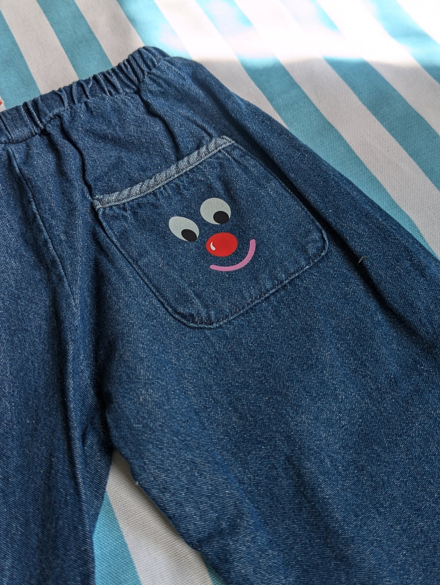 denim joggers, customisable
