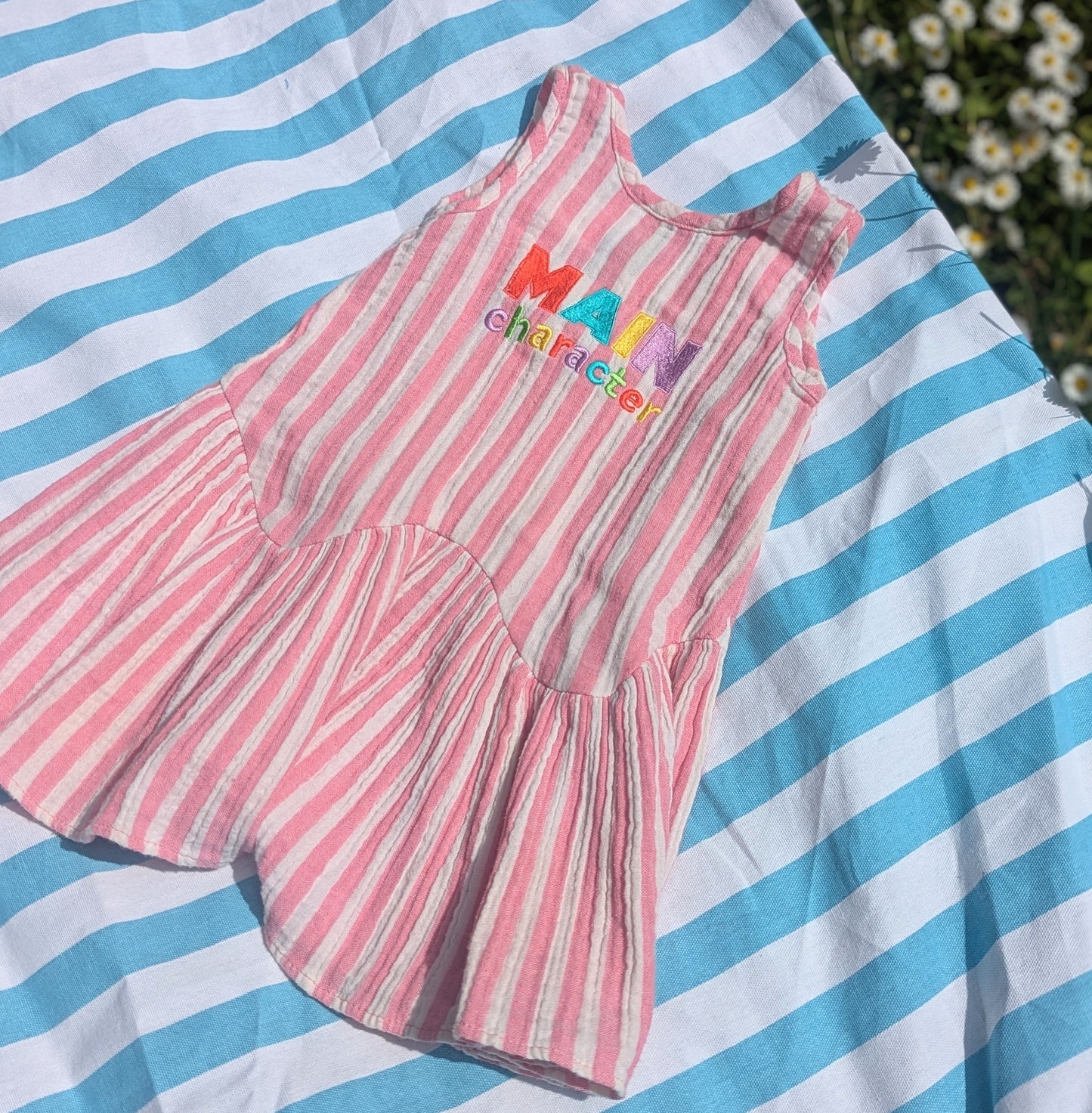 main character candyfloss dress