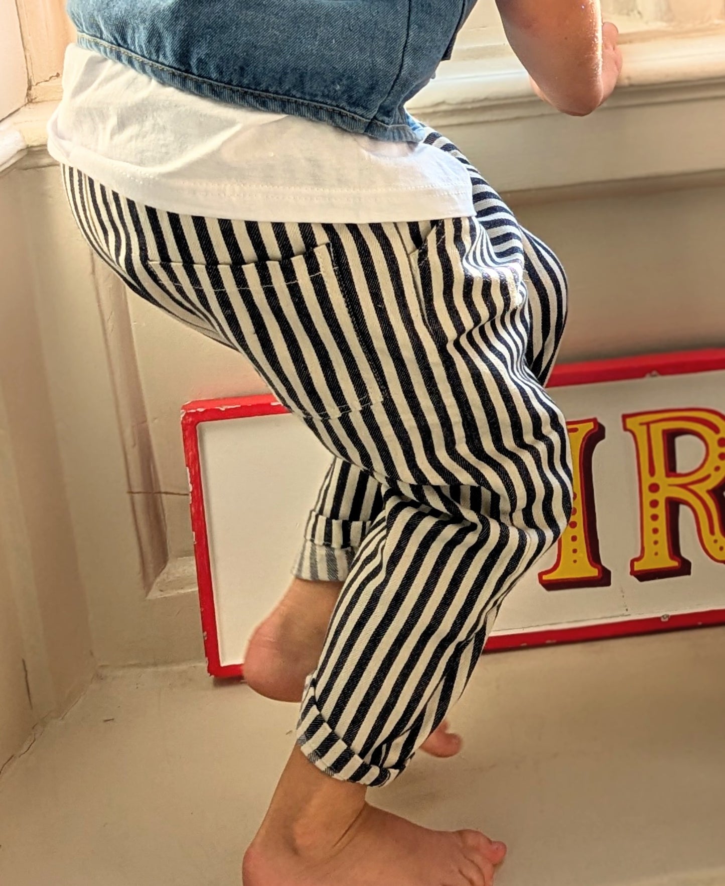 zebra trousers