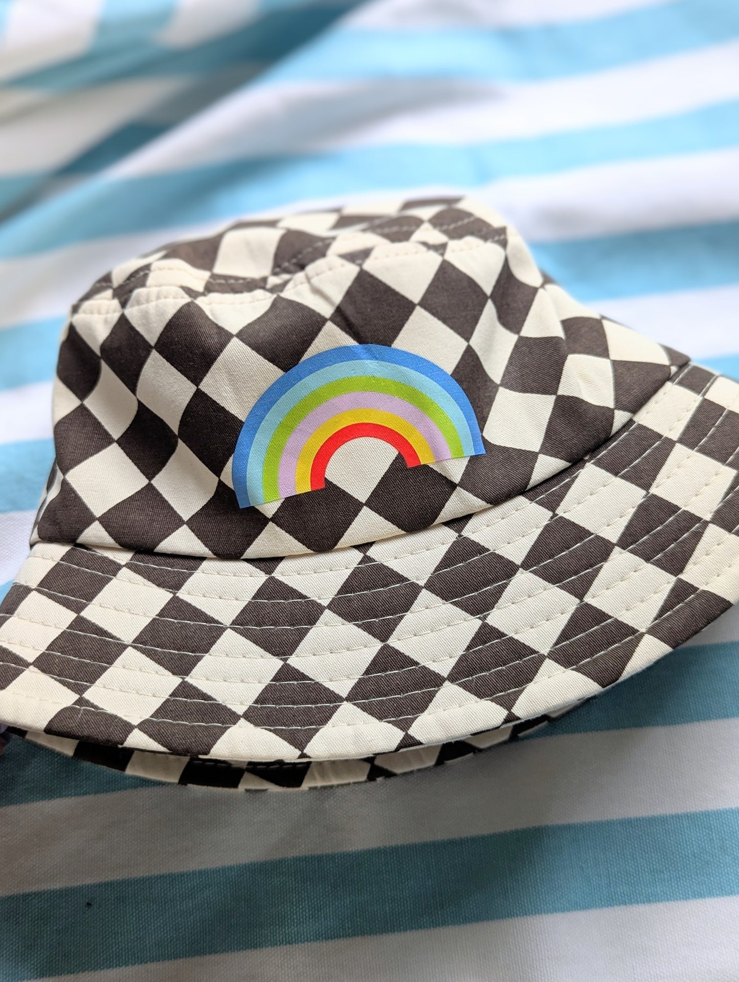 checkmate bucket hat, customisable