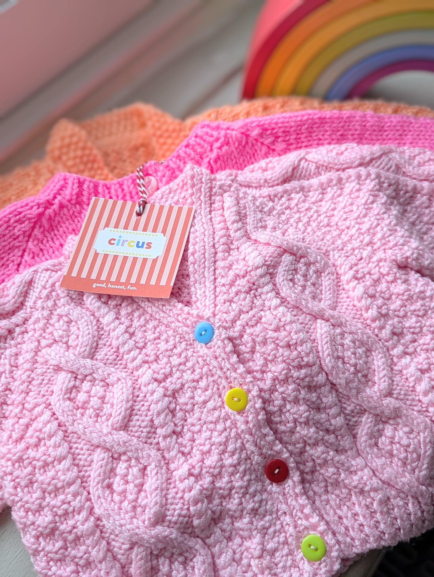 baby cardigan, 3-6 months