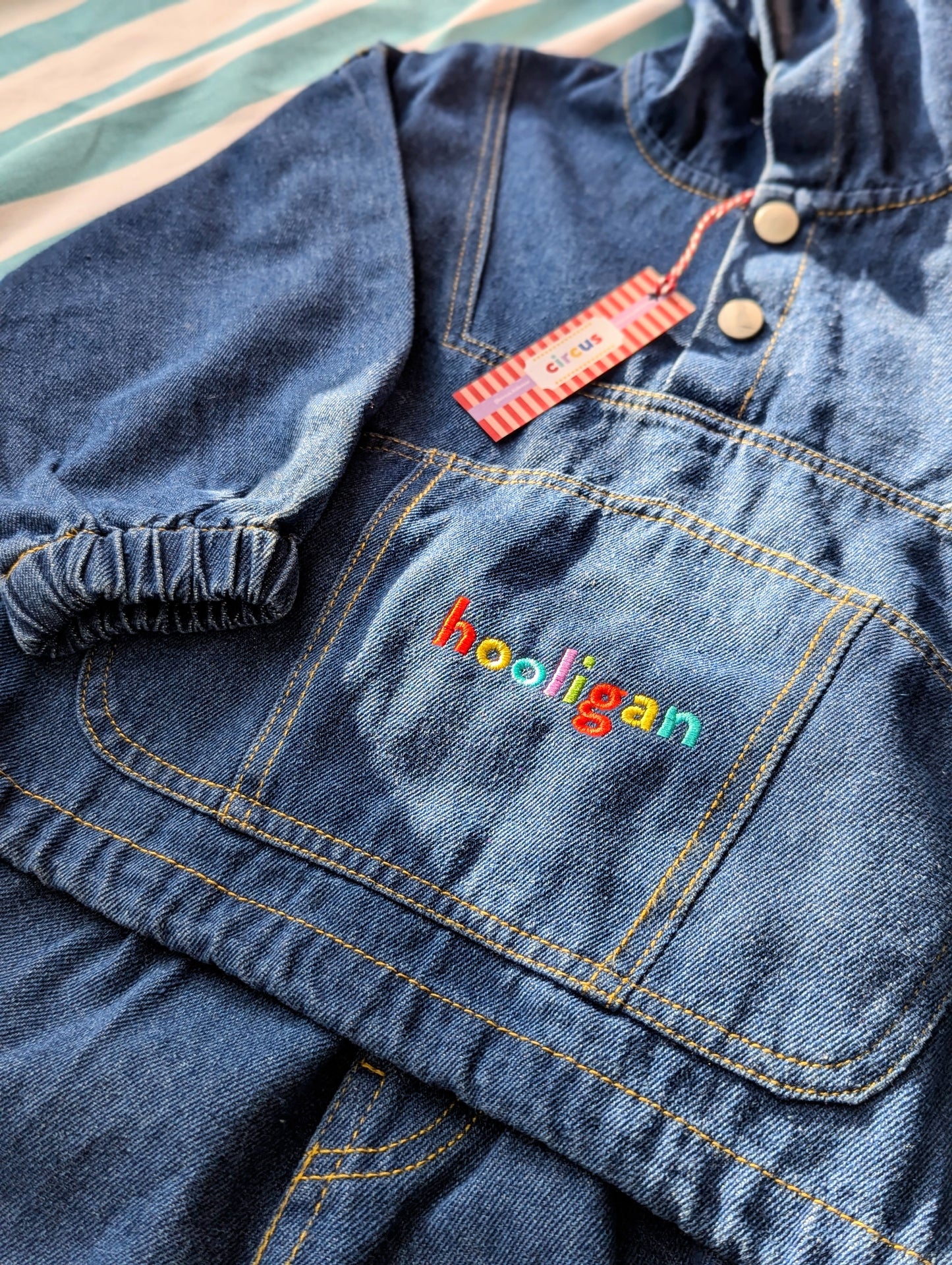 marley denim tracksuit