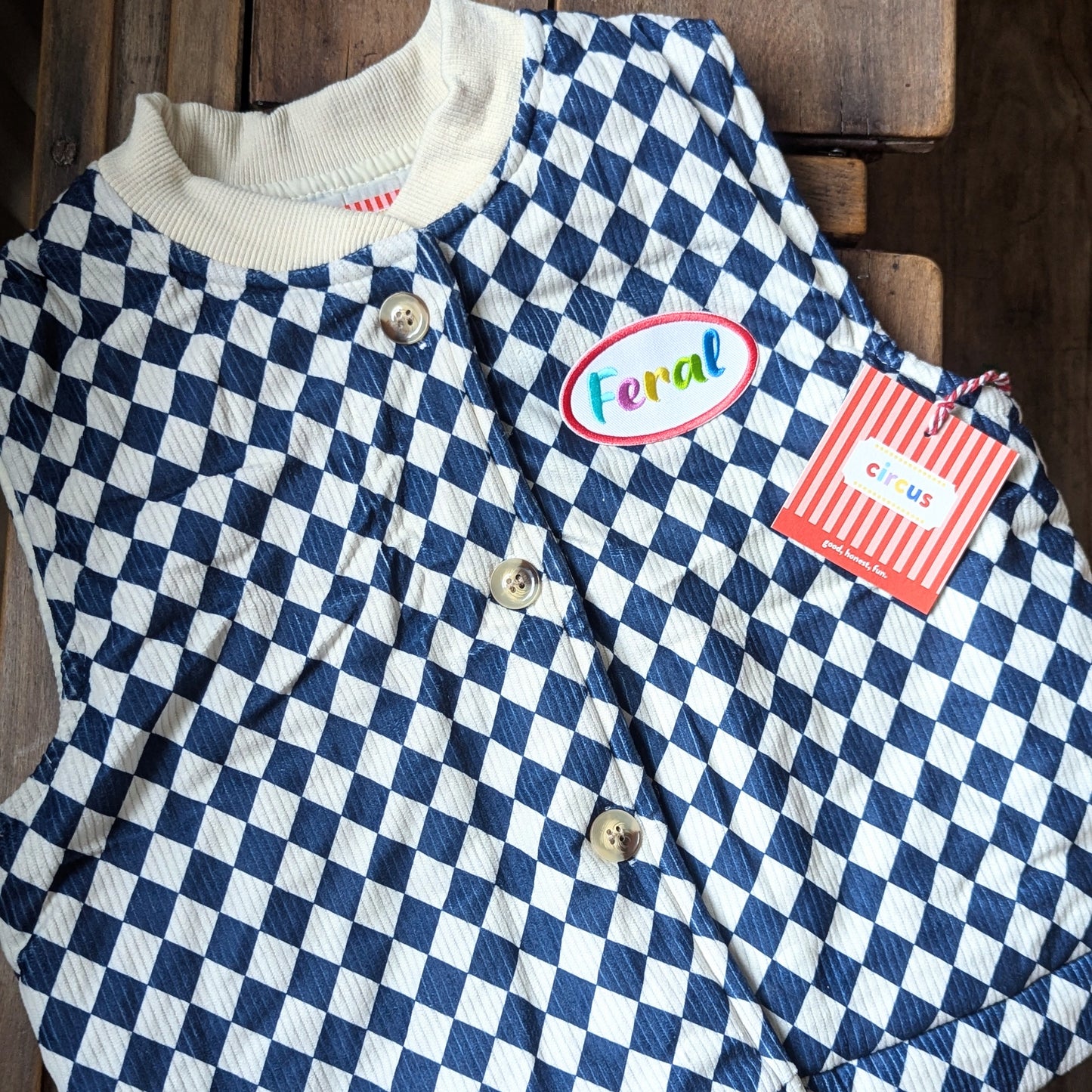 little diamond gilet