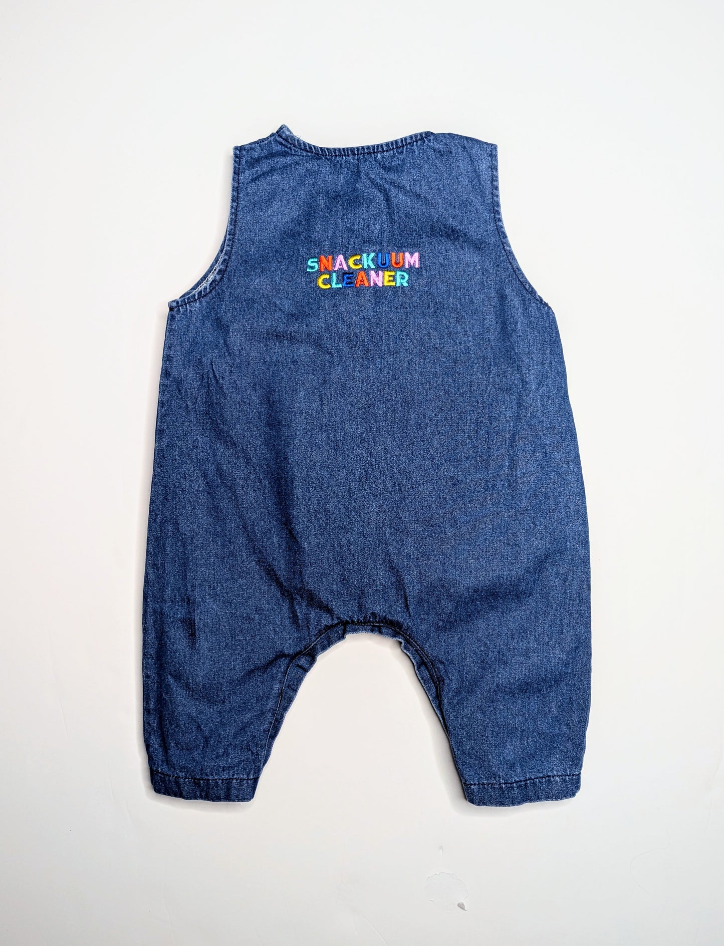 snackuum cleaner poppy romper, 2-3 years