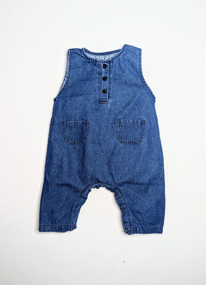snackuum cleaner poppy romper, 2-3 years