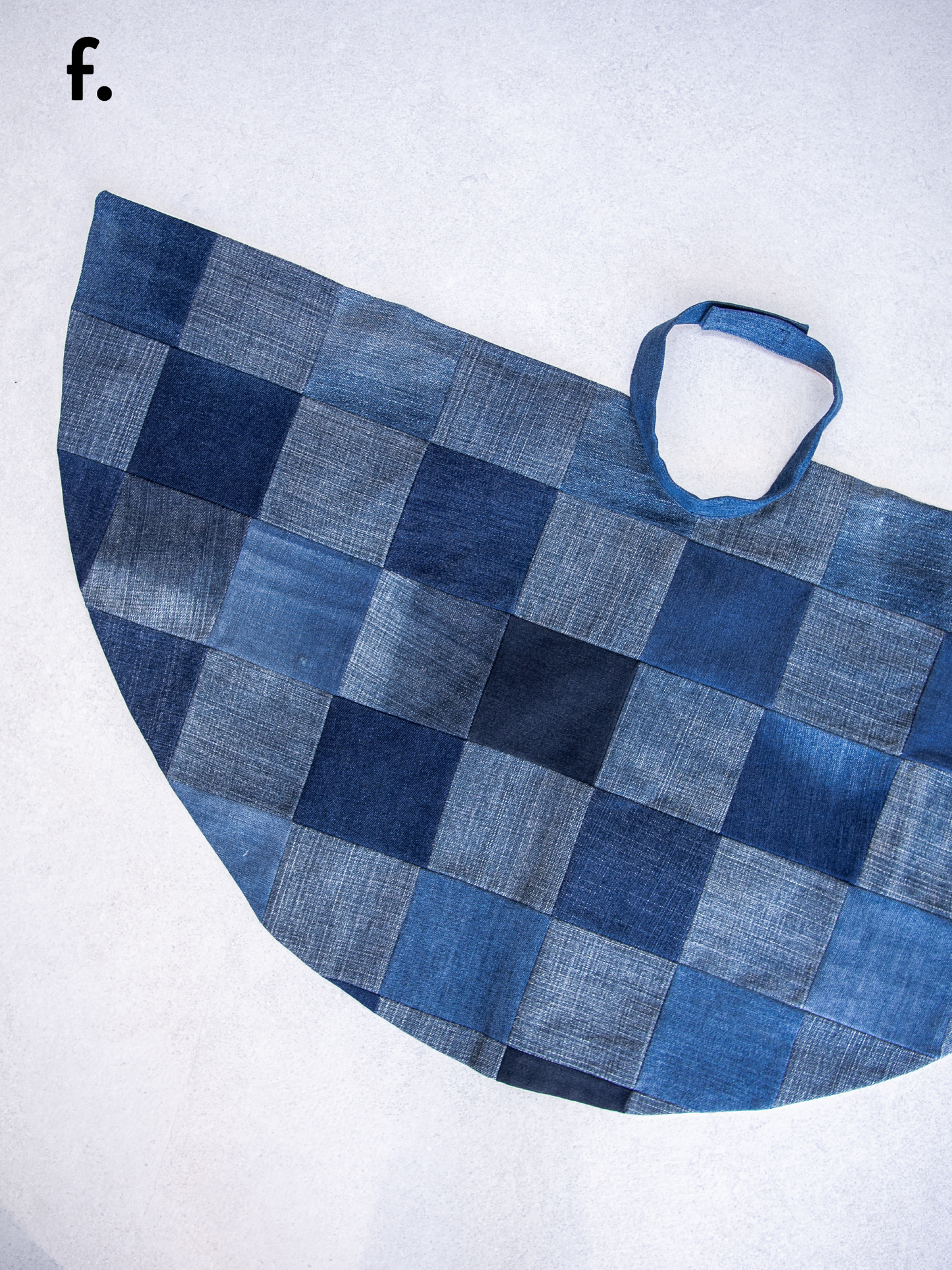 Recycled Levi's customisable kids cape - one size