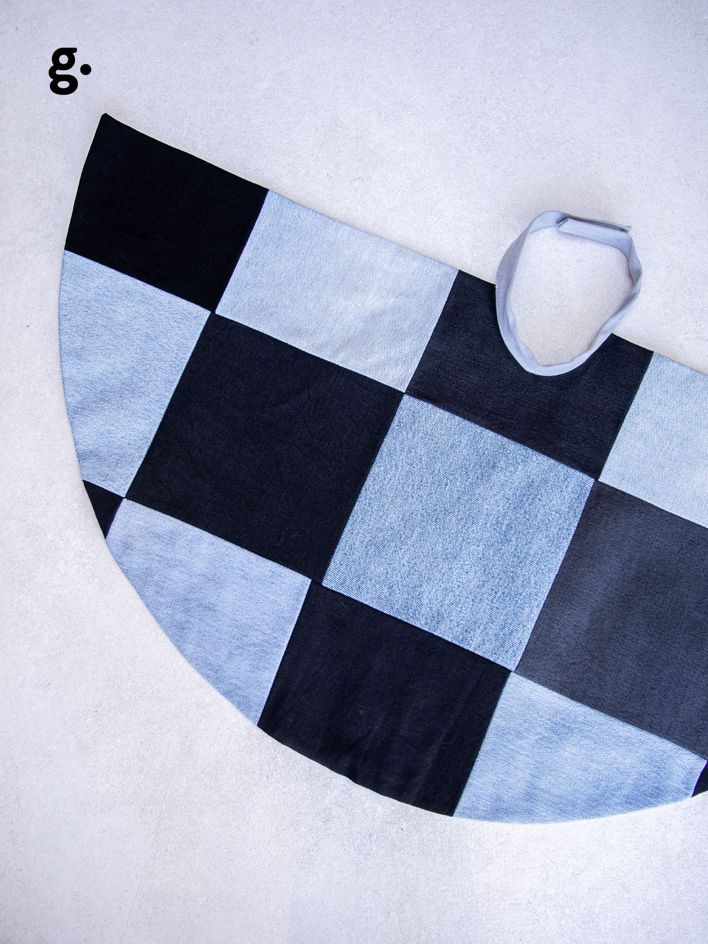Recycled Levi's customisable kids cape - one size