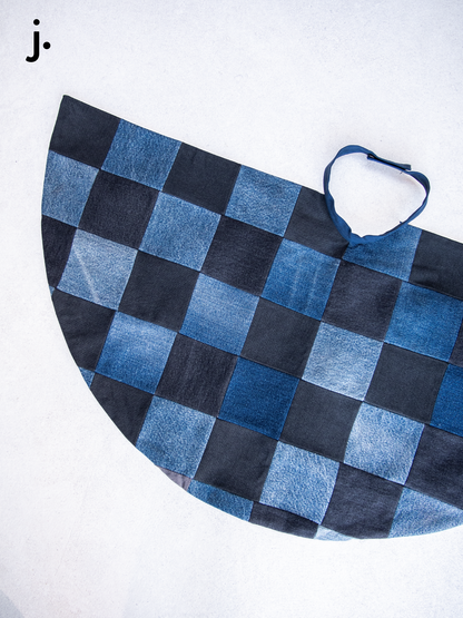 Recycled Levi's customisable kids cape - one size