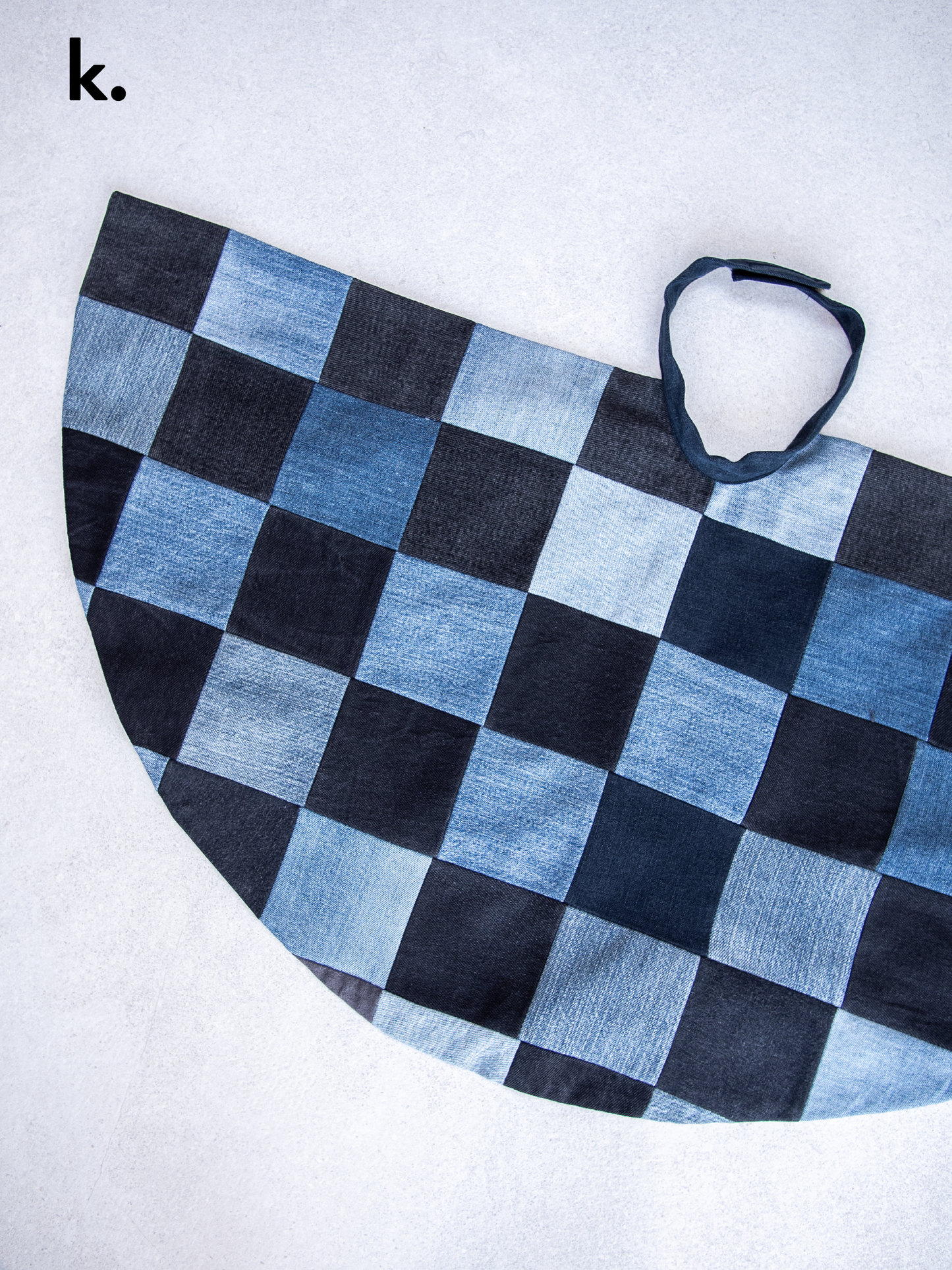 Recycled Levi's customisable kids cape - one size