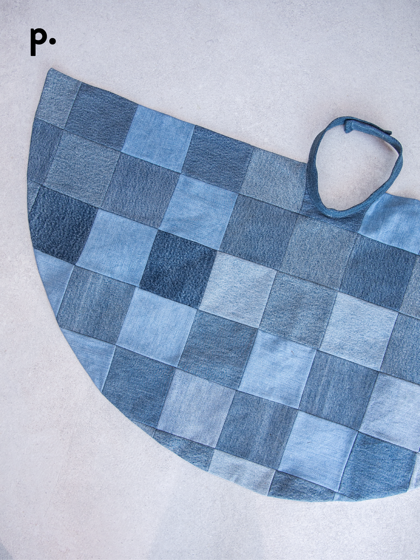 Recycled Levi's customisable kids cape - one size