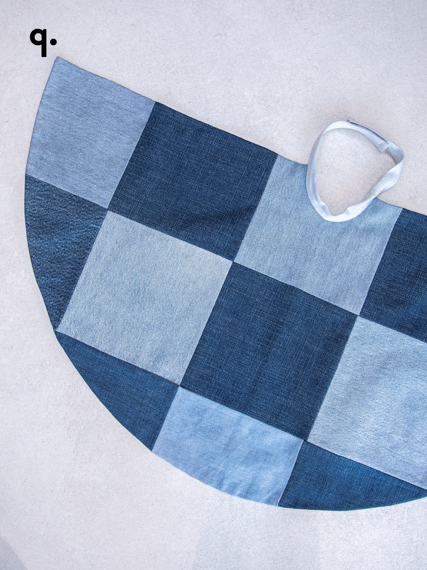 Recycled Levi's customisable kids cape - one size