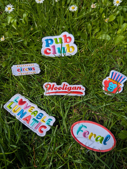 embroidered patches