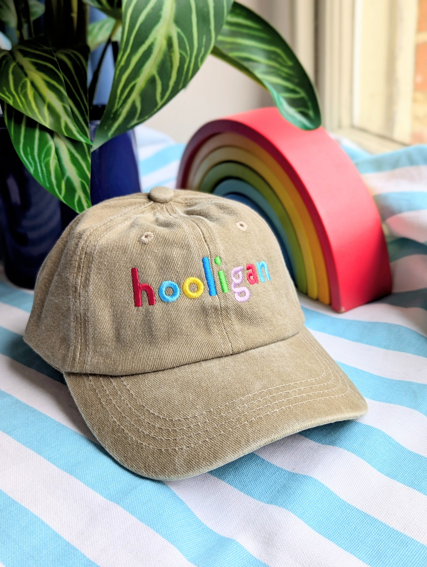 hooligan embroidered cap