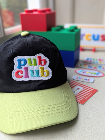 colourblock cap, customisable