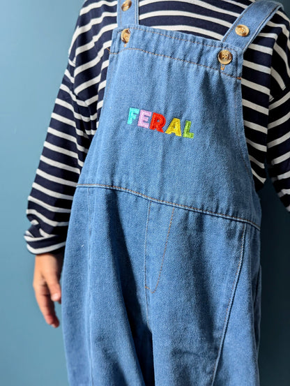 feral phoenix dungarees