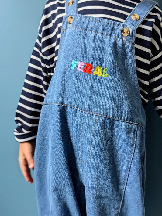 feral phoenix dungarees