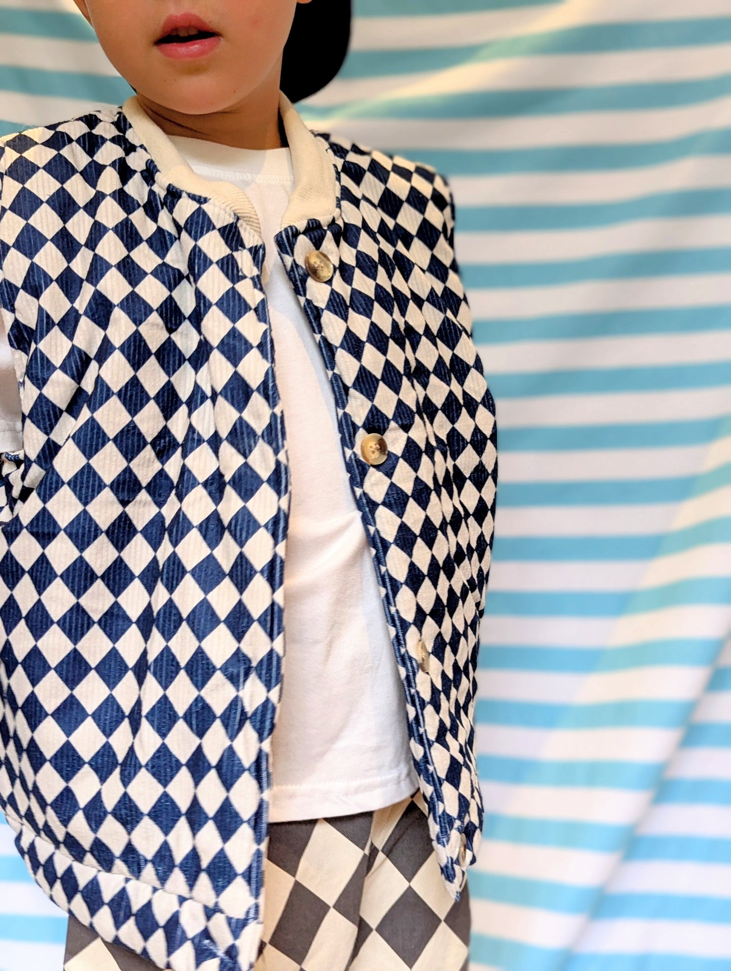 little diamond gilet