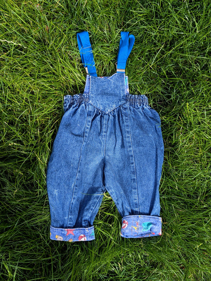 carousel dungarees