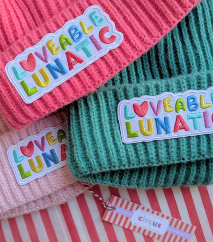 loveable lunatic beanies