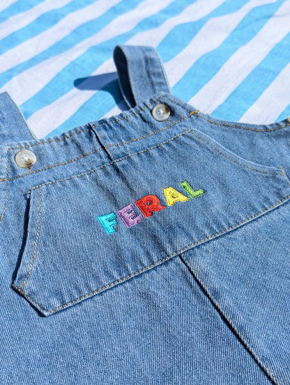 shorty dungarees