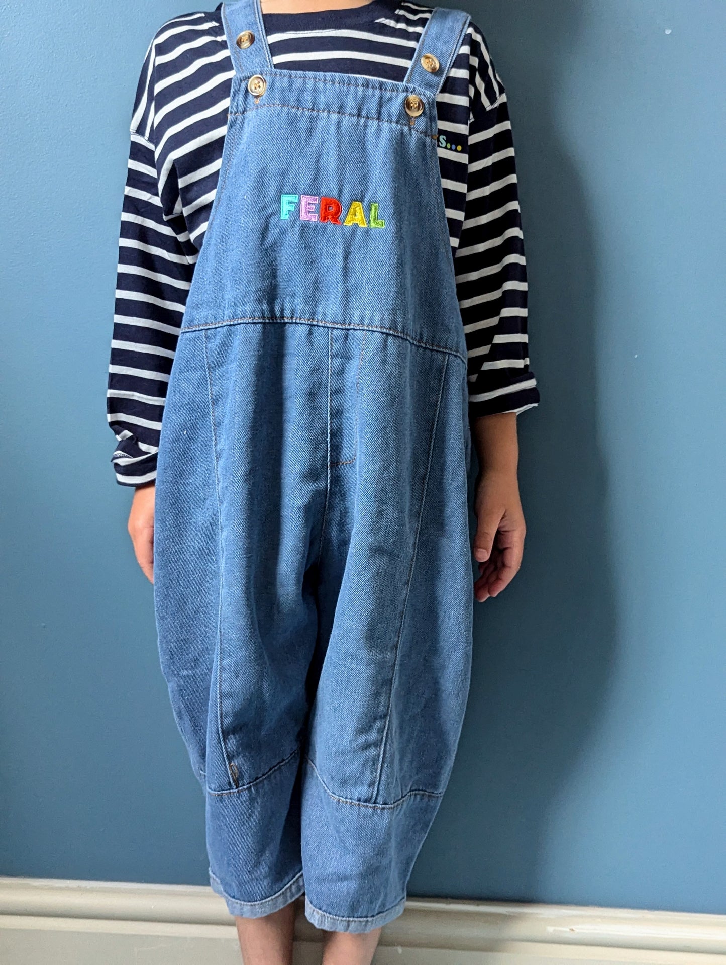 feral phoenix dungarees