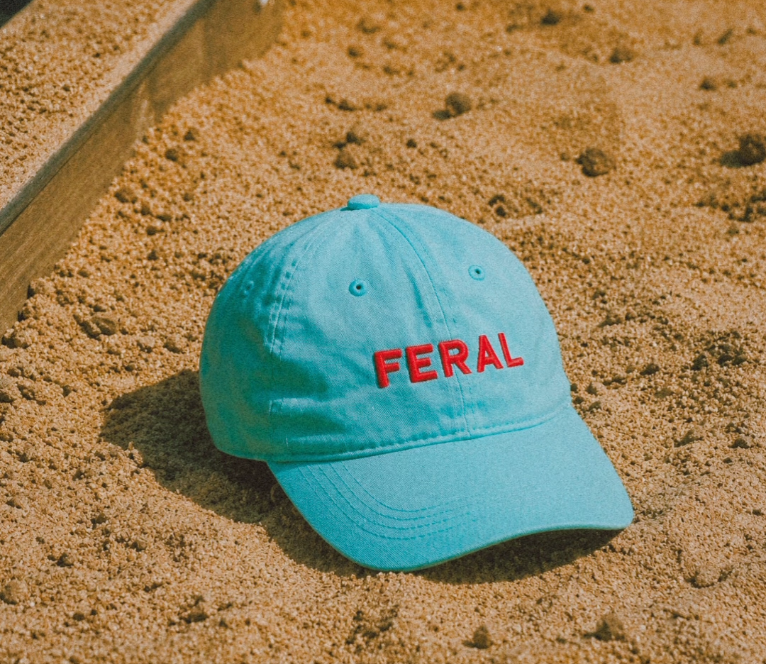 feral embroidered cap