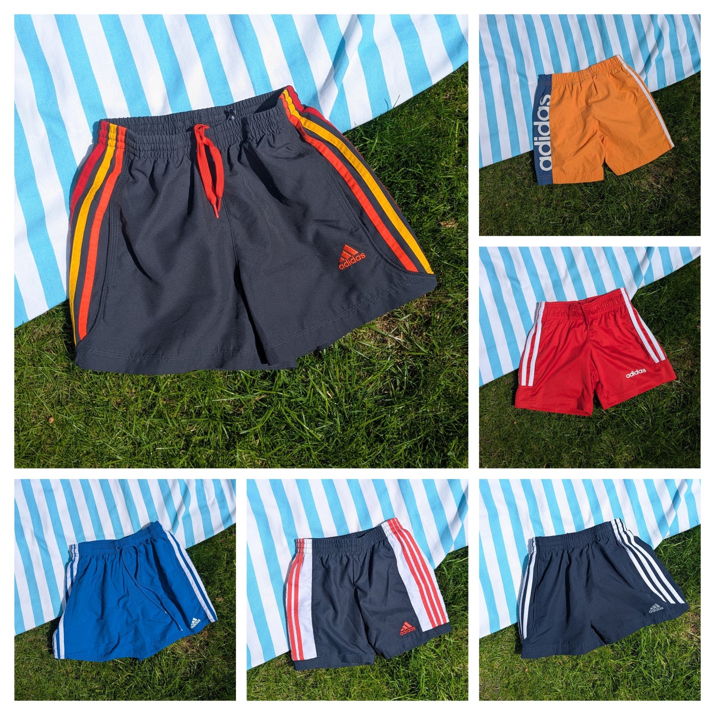 vintage adidas racer shorts