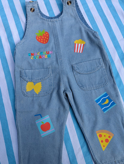 snackuum cleaner buttons romper