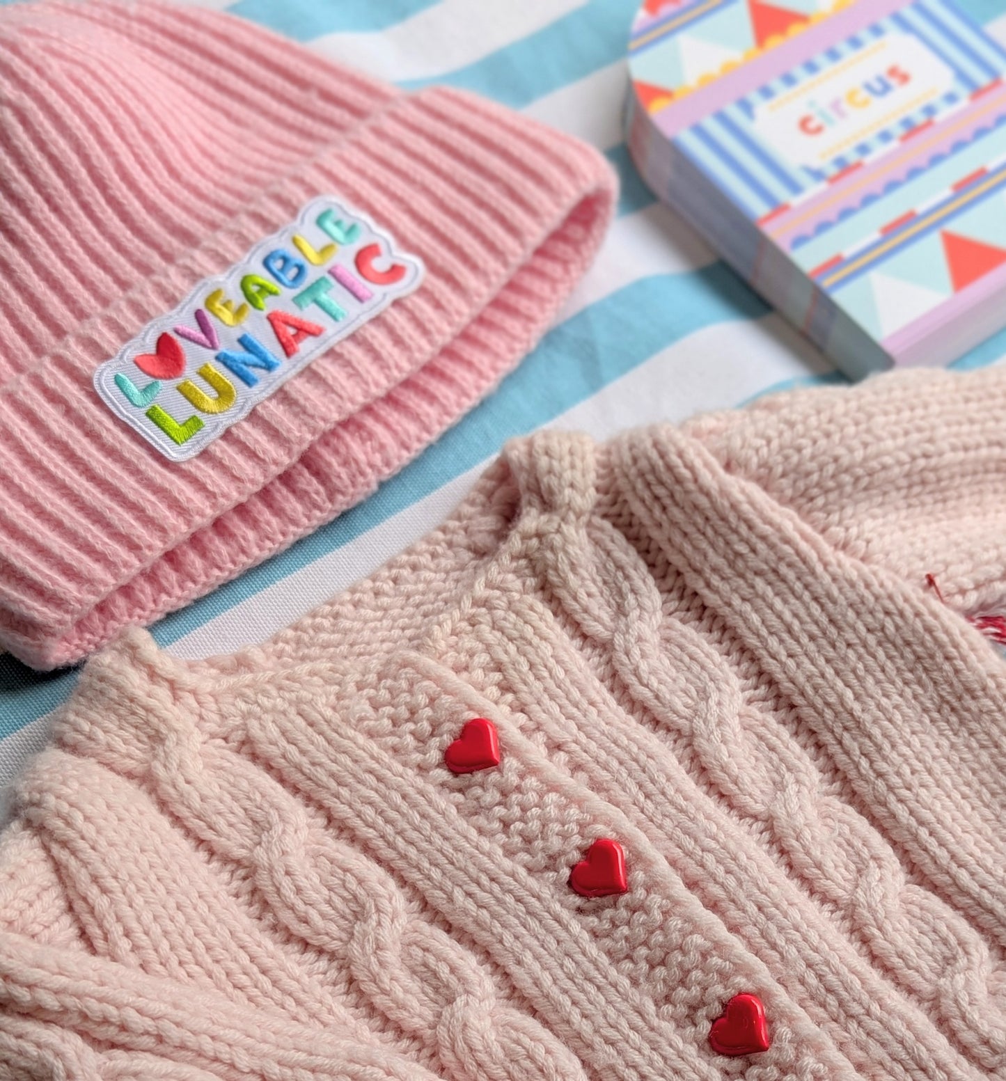 loveable lunatic beanies