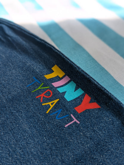tiny tyrant denim joggers, 2-3 years