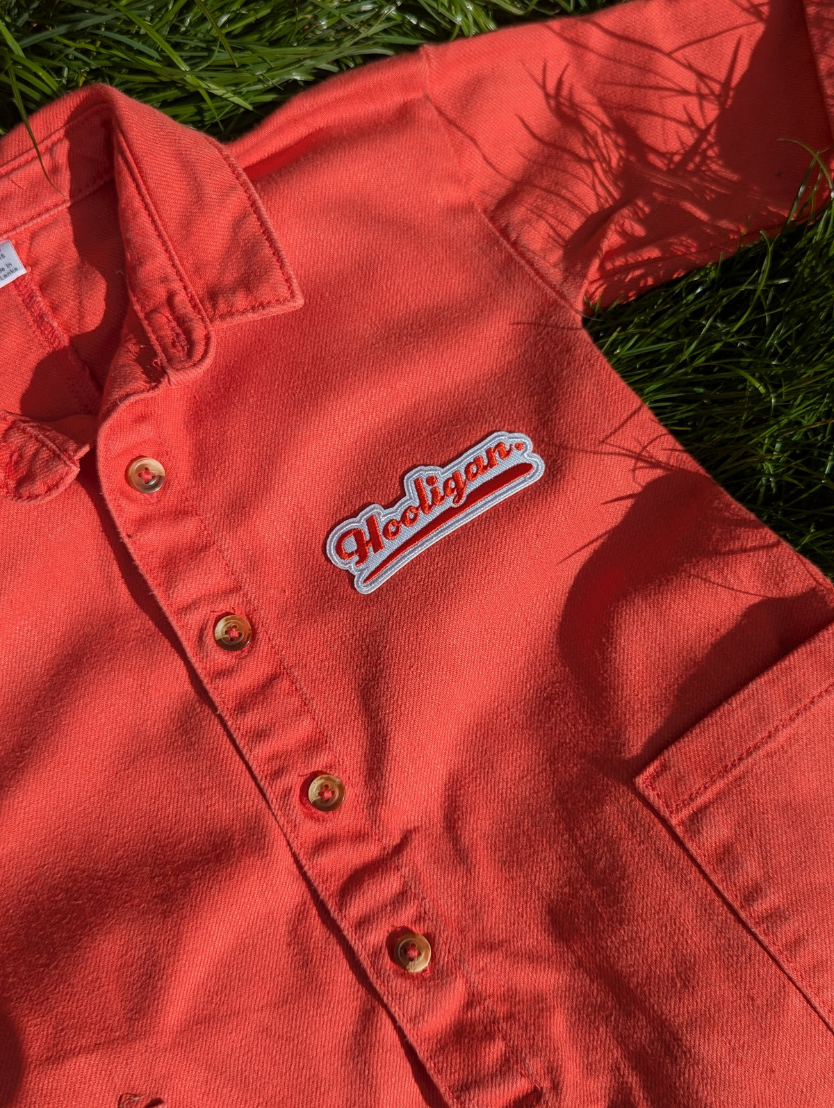 red hooligan boilersuit