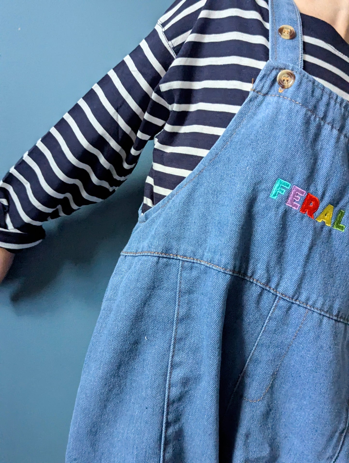 feral phoenix dungarees